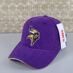 New Mens Vintage Minnesota Vikings Adjustable Snapback Cap Hat